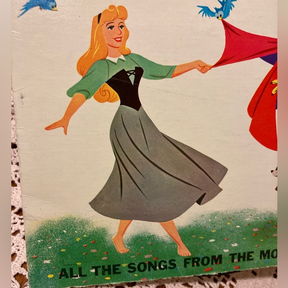 Sleeping Beauty Vinyl LP Record - Disneyland Record - Wall Art Gallery Decor - Picture 3 of 14